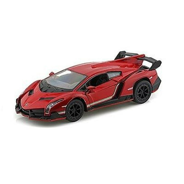 Brand New 5" Kinsmart Lamborghini Veneno Diecast Model Toy Car 1:32 Red